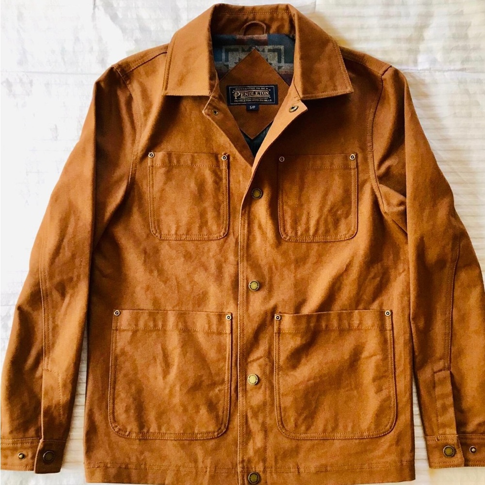Pendleton Barn Coat - Men's Small, Cotton Jacket, Southwest Jacket